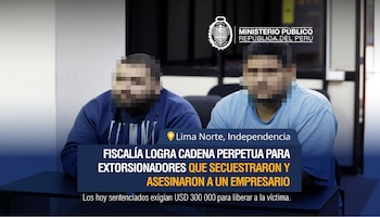 Cadena perpetua para dos implicados por secuestro extorsivo con resultado de muerte.