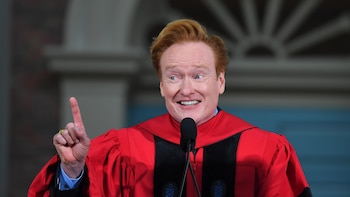 Conan O’Brien regresó a Harvard con un ingenioso discurso que mezcló bromas y reflexiones