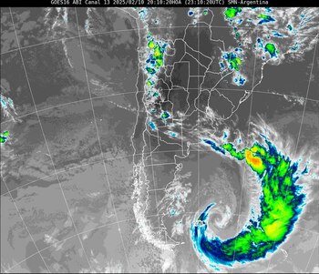 El SMN anuncia máximas de