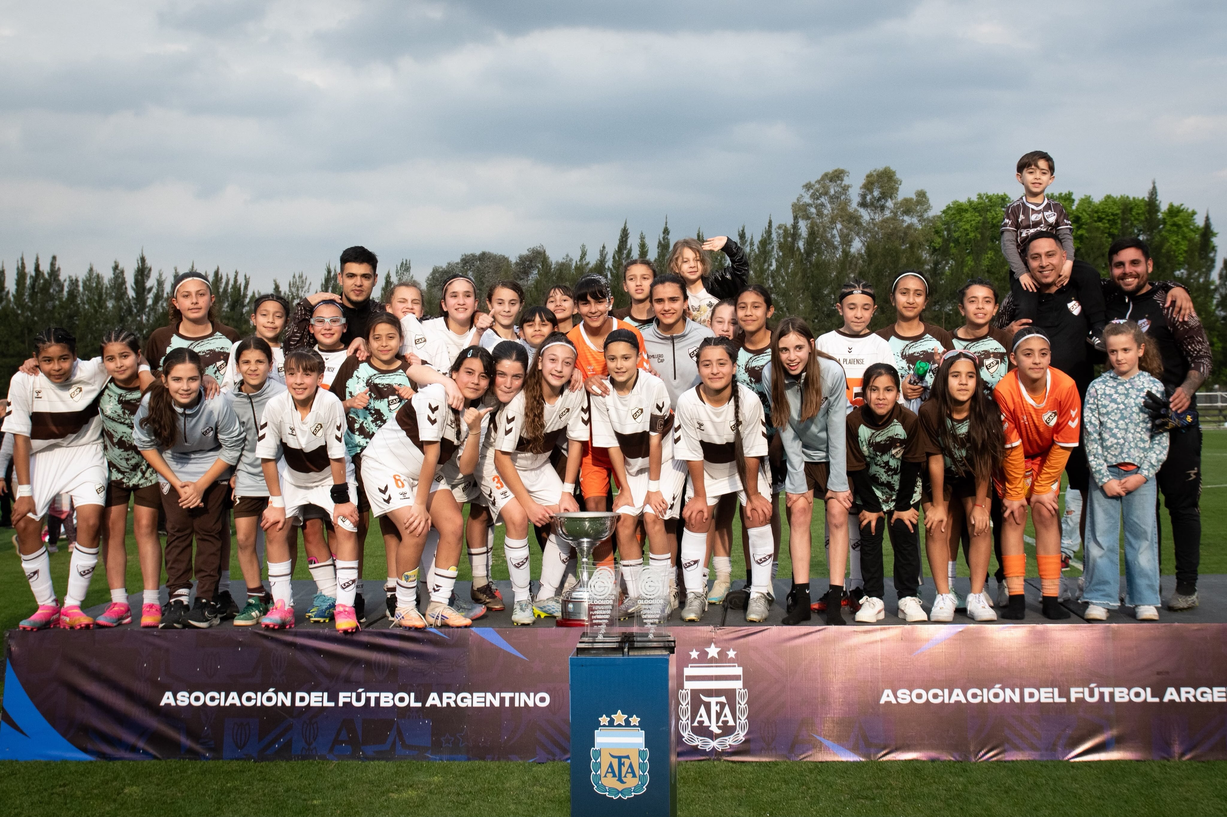Platense hizo historia y se convirtió en el primer campeón del Torneo Sub 12 femenino (@capfutfem)