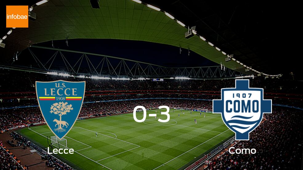 Lecce 0 - 3 Como