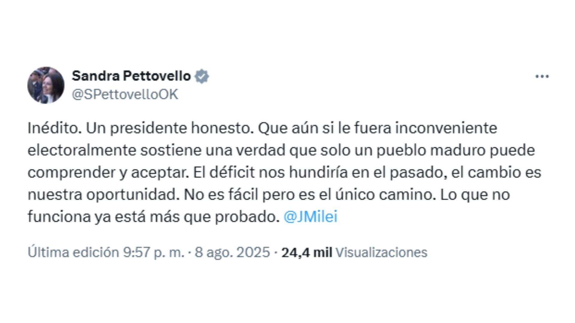 La ministra de Capital Humano aseguró que el déficit fiscal provocaría un regreso al pasado