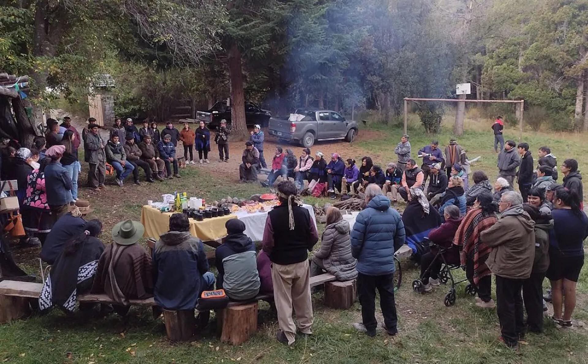 La comunidad aseguró que resistirá el desalojo de las fuerzas de seguridad