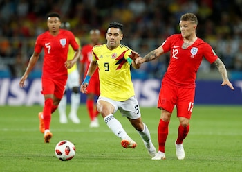 Radamel Falcao García durante el