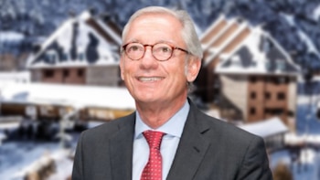 Isak Andic, en montaje de