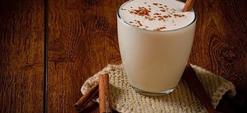 Un plato de avena caliente