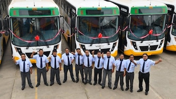 Treinta buses nuevos de 12 metros y tecnología GNV se incorporarán al transporte público de Lima y Callao para reforzar la modernización de la flota - Créditos: ATU.