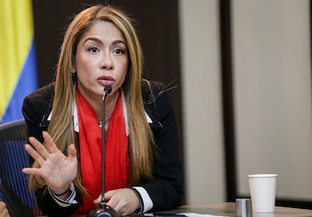 Catherine Juvinao, representante a la Cámara de Alianza Verde - crédito Colprensa