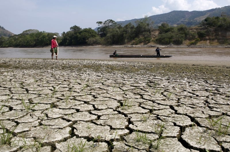 El Instituto advierte que Caribe, Andes y Pacífico enfrentarían más calor, menos lluvias, bajo nivel de ríos y mayor amenaza de incendios forestales. REUTERS/John Vizcaino