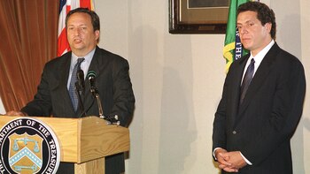 En una conferencia de prensa