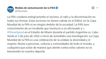 Comunicado FIFA speed