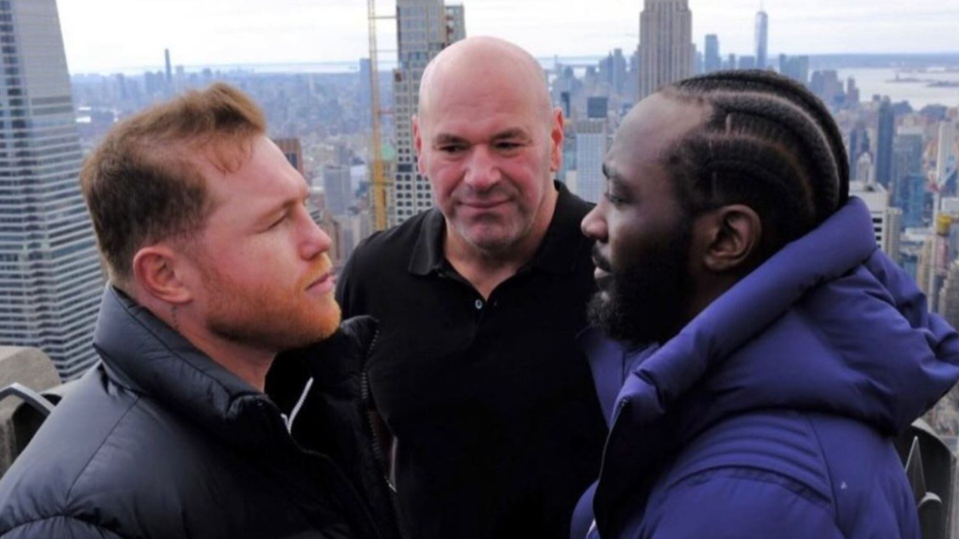 Dana White feliz de promocionar el evento que suena como la pelea del siglo. (Especial)