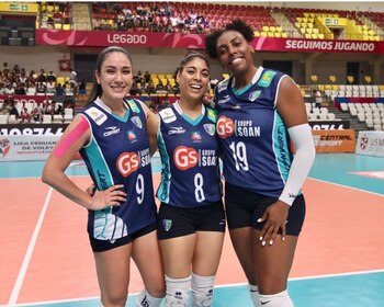 Linda Costa hizo buenas amistades en Deportivo Soan y asumió el papel de líder en la Liga Peruana de Vóley 2025.
