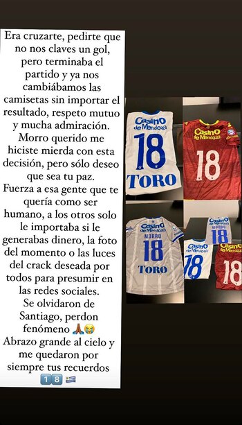 El mensaje que compartió Ramón