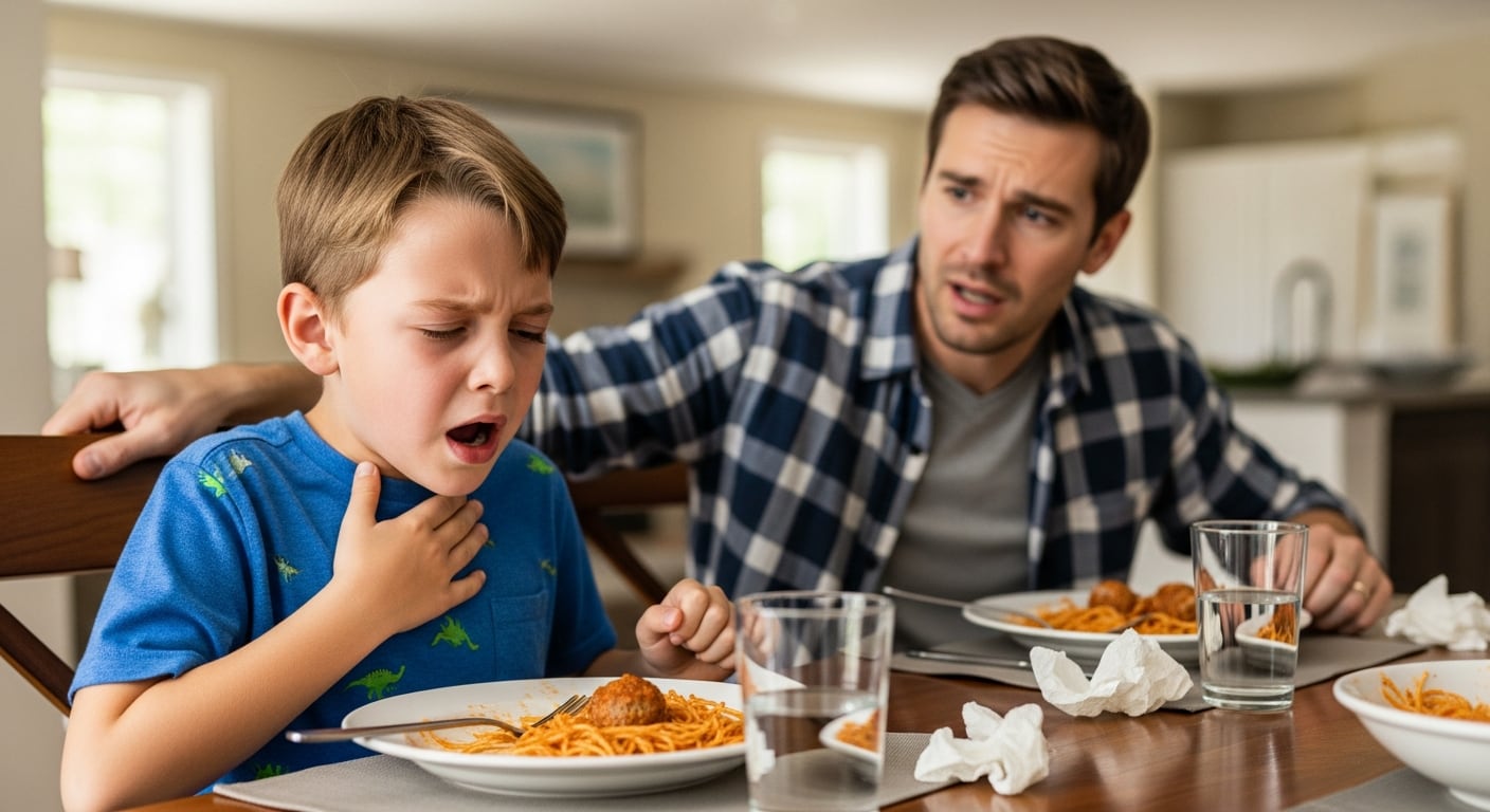 El atragantamiento infantil constituye la principal causa de muerte accidental en menores de cinco años, según la Asociación Española de Pediatría (Imagen Ilustrativa Infobae)