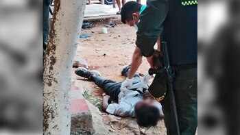 El individuo fue encontrado por