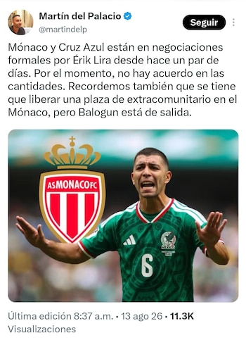 El propio futbolista ha reconocido que existen pláticas con equipos europeos, aunque hasta el momento no hay acuerdo en las cantidades (captura de pantalla)