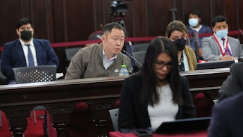 Kenji Fujimori en su juicio