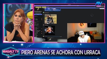 Magaly Medina tilda de “desubicado” a Piero Arenas y responde a Kingteka. Captura: Magaly TV La Firme.