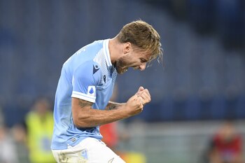 29/07/2020 Ciro Immobile celebra un