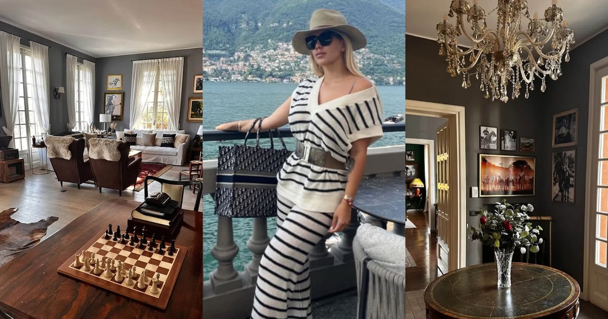 Wanda Nara busca comprador para su mansión en Como por millones