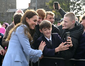 Kate Middleton, la princesa de Gales, visita Irlanda del Norte (REUTERS)