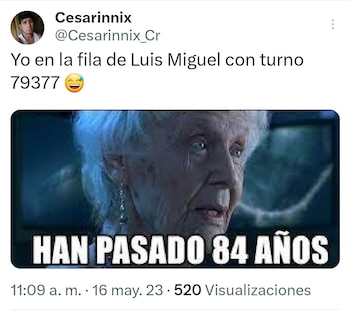 Han pasado 84 años, y