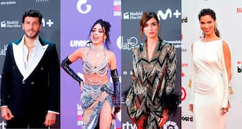 Composición de cuatro fotografías de