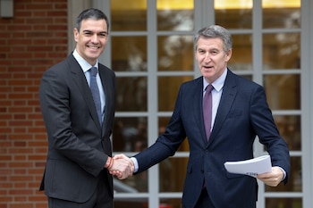 El presidente del Gobierno, Pedro