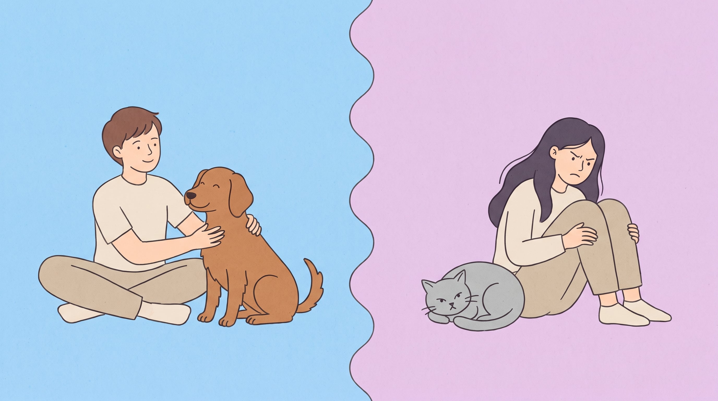 Una investigación publicada en Frontiers in Psychology cuestiona que las mascotas ayuden a manejar el estrés en situaciones de tensión (Imagen Ilustrativa Infobae)
