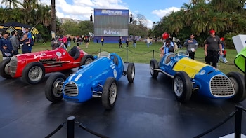 Historia pura: las joyas que estuvieron exhibidas durante la histórica presentación de Colapinto en Buenos Aires