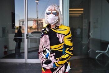 Marta Minujín (Foto: Télam)