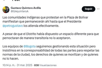 Tal como lo había anunciado