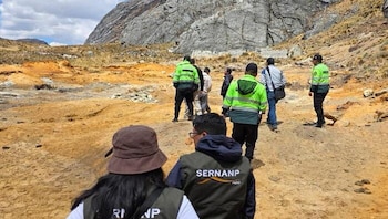 La intervención se produjo luego de un reporte sobre posibles actividades de minería ilegal dentro del área natural protegida. Difusión