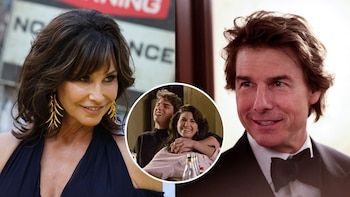 Gina Gershon golpeó por accidente