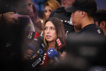 Agostina Paez regresó a la Argentina tras la denuncia por injuria racial en Brasil