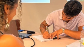 Mohamed Esqueta, auto del libro 'Sin Miedo'