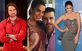 Bibi Gaytan con Eduardo Capetillo;