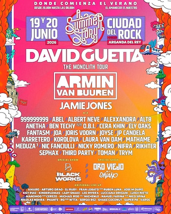 La edición 2026 de A Summer Story marca un hito para la música electrónica de Colombia, con la inclusión de Nohra en un evento que espera más de 60.000 asistentes - crédito @asummerstoryoficial/ Instagram