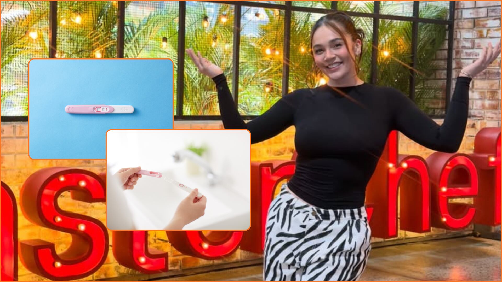 Lina Tejeiro estaría esperando a su primogénito de acuerdo con versiones cercanas a su círculo social - crédito @linatejeiro/IG