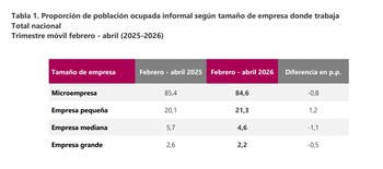 Las microempresas son las que mayor empleo informal generan en Colombia - crédito Dane