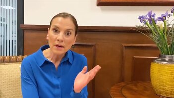 La escritora recordó que el