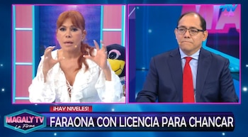 Magaly enfrenta a Yahaira Plasencia y niega difamación: “Lo de ‘rumruna’ nunca dije”. Captura: Magaly TV La Firme.