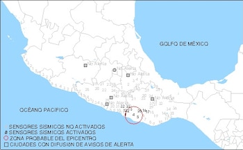 Sismo Oaxaca @SASMEX