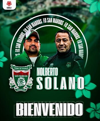 Nolberto Solano, nuevo entrenador de