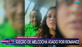 Heydi Amado asegura que nadie destruirá su relación con Melcochita. Captura: Magaly TV La Firme.