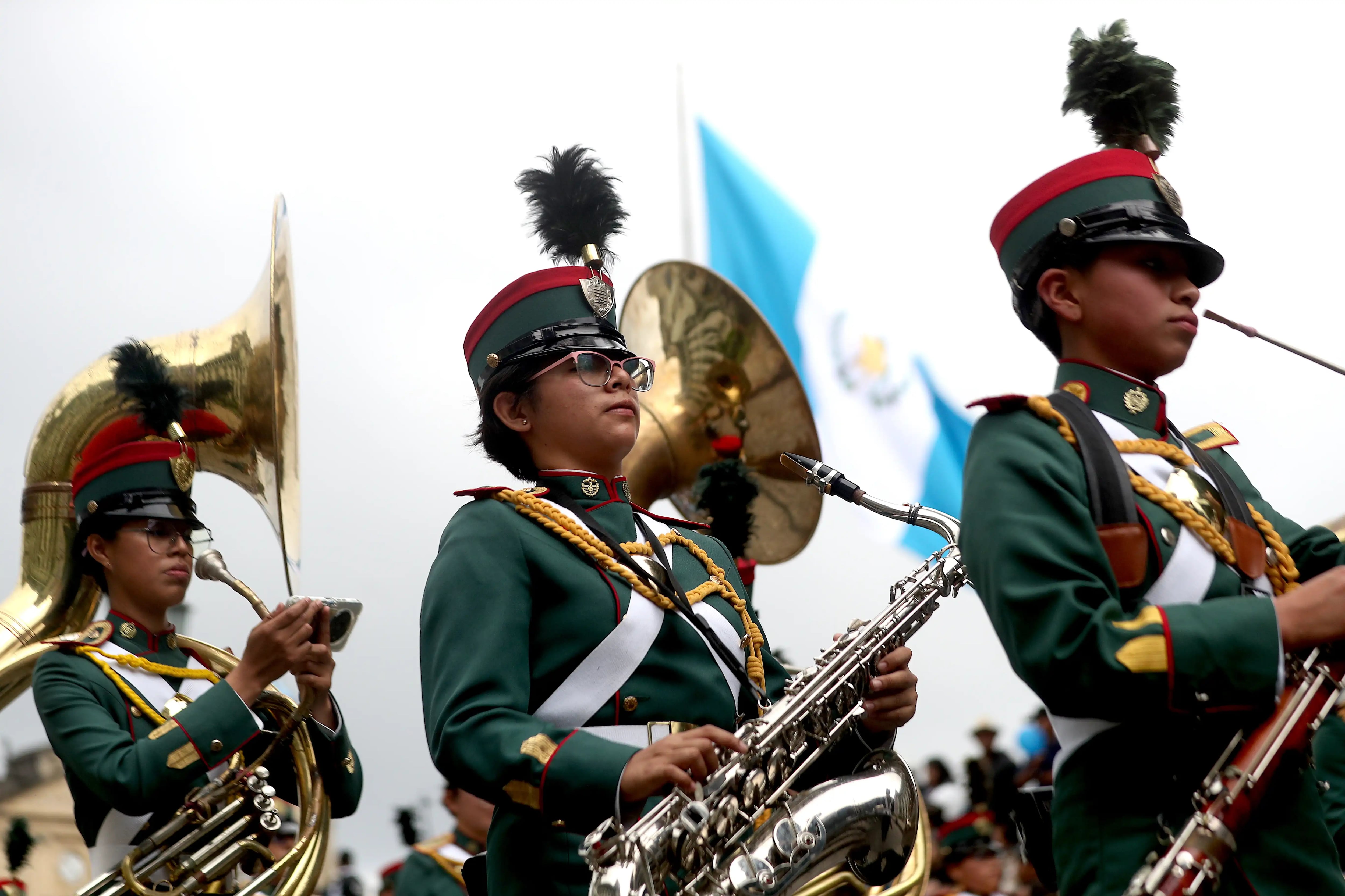 El Desfile Cívico 2026 reunirá a 126 establecimientos y bandas escolares en las principales calles del Centro Histórico de Guatemala. (Prensa Libre)