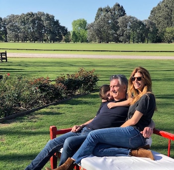 Juliana Awada, Mauricio Macri y