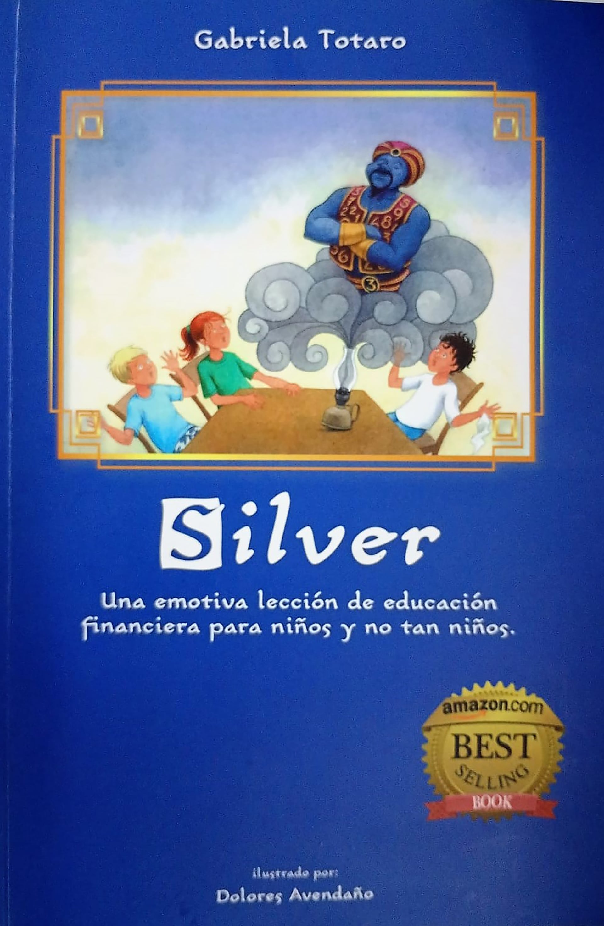 Silver, su libro best seller, es un relato ilustrado pensado para que niños de entre 6 y 12 años incorporen conceptos básicos de ahorro, generosidad y el valor del dinero de forma natural