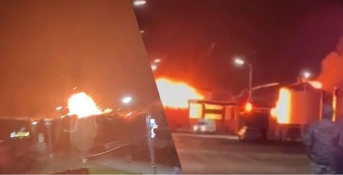 El Estado Mayor General de las Fuerzas Armadas ucranianas informó en su cuenta de Telegram de que han sido alcanzados la refinería de Afipskiy, en Krasnodar, un depósito de combustible en Uryúpinsk, en Volgogrado.